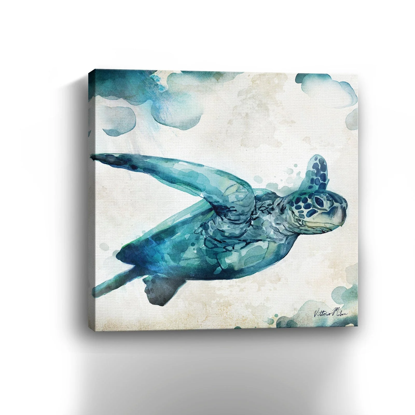 Watercolor Sea Creatures III Canvas Giclee - Image 3