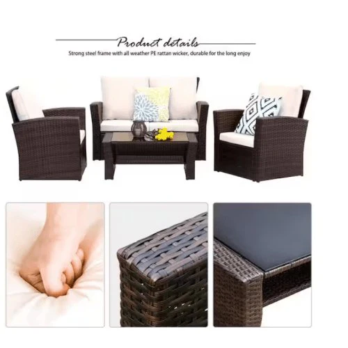 4-Pieces Outdoor Patio Set - Image 5