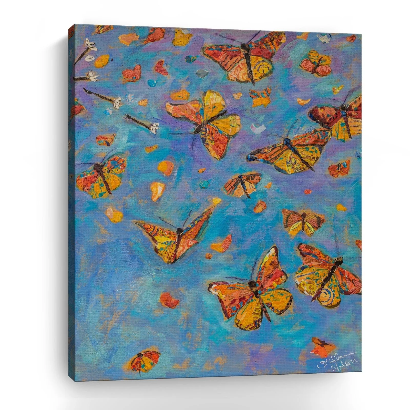 Monarch Migration Canvas Giclee - Image 3