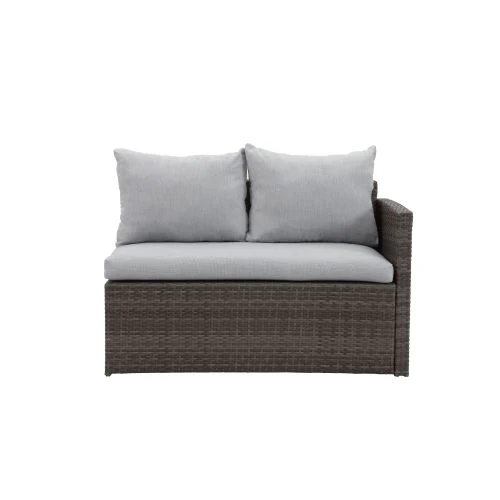 7-Pieces Outdoor Dining Sectional Sofa Set - Image 8