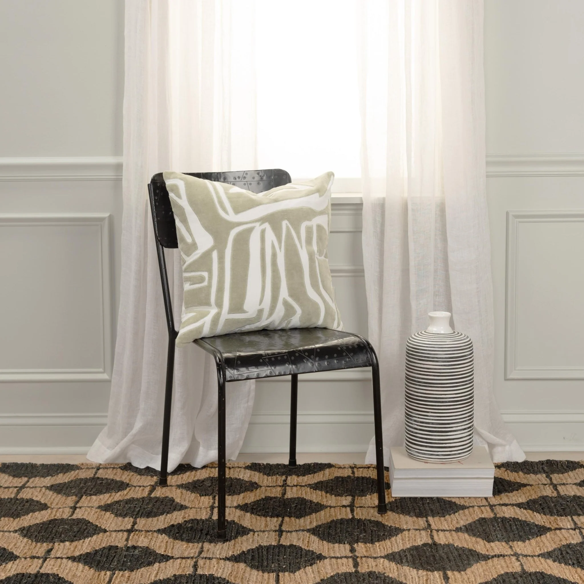 Abstract Decorative Throw Pillow - Image 7