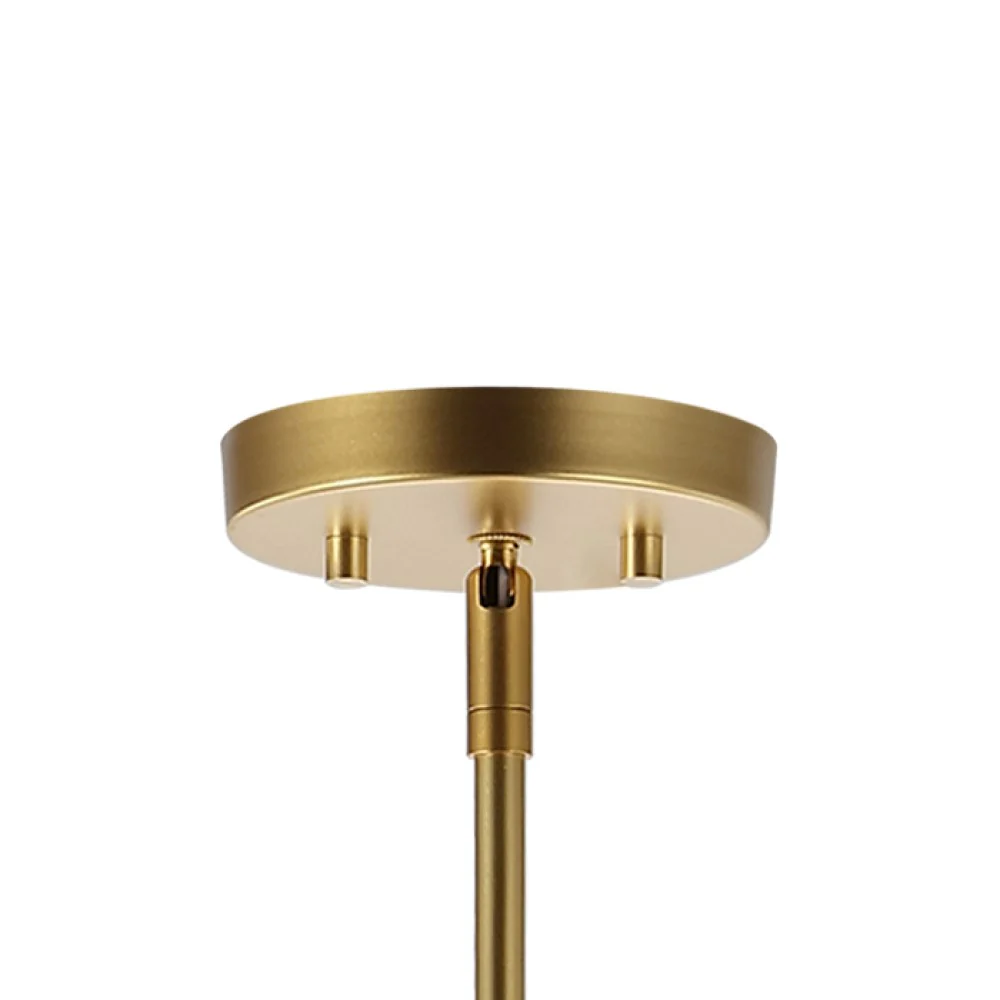 Amoros 8-Light Modern Mid-Century Iron LED Chandelier - Image 7