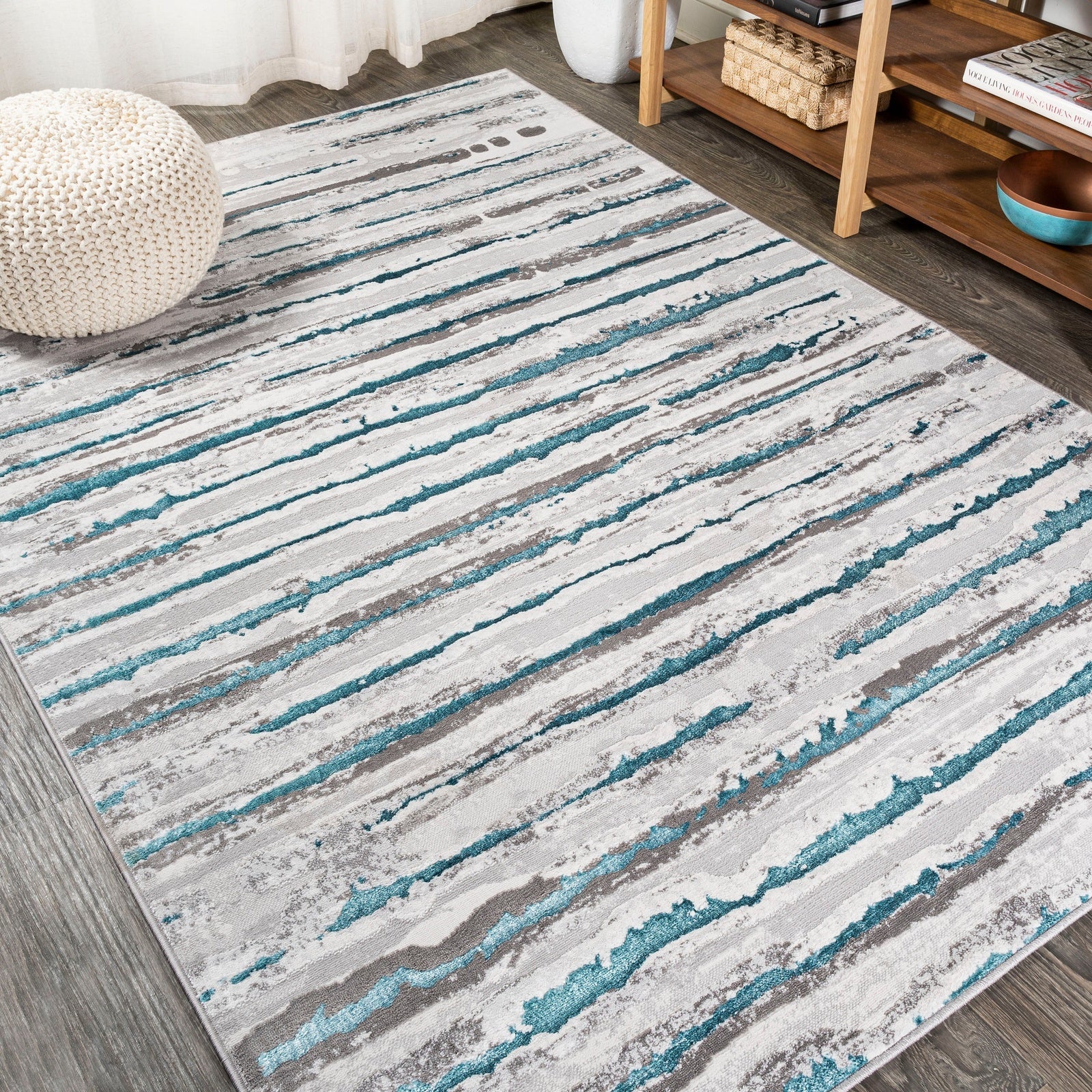 Batten Modern Stripe Area Rug - Image 10
