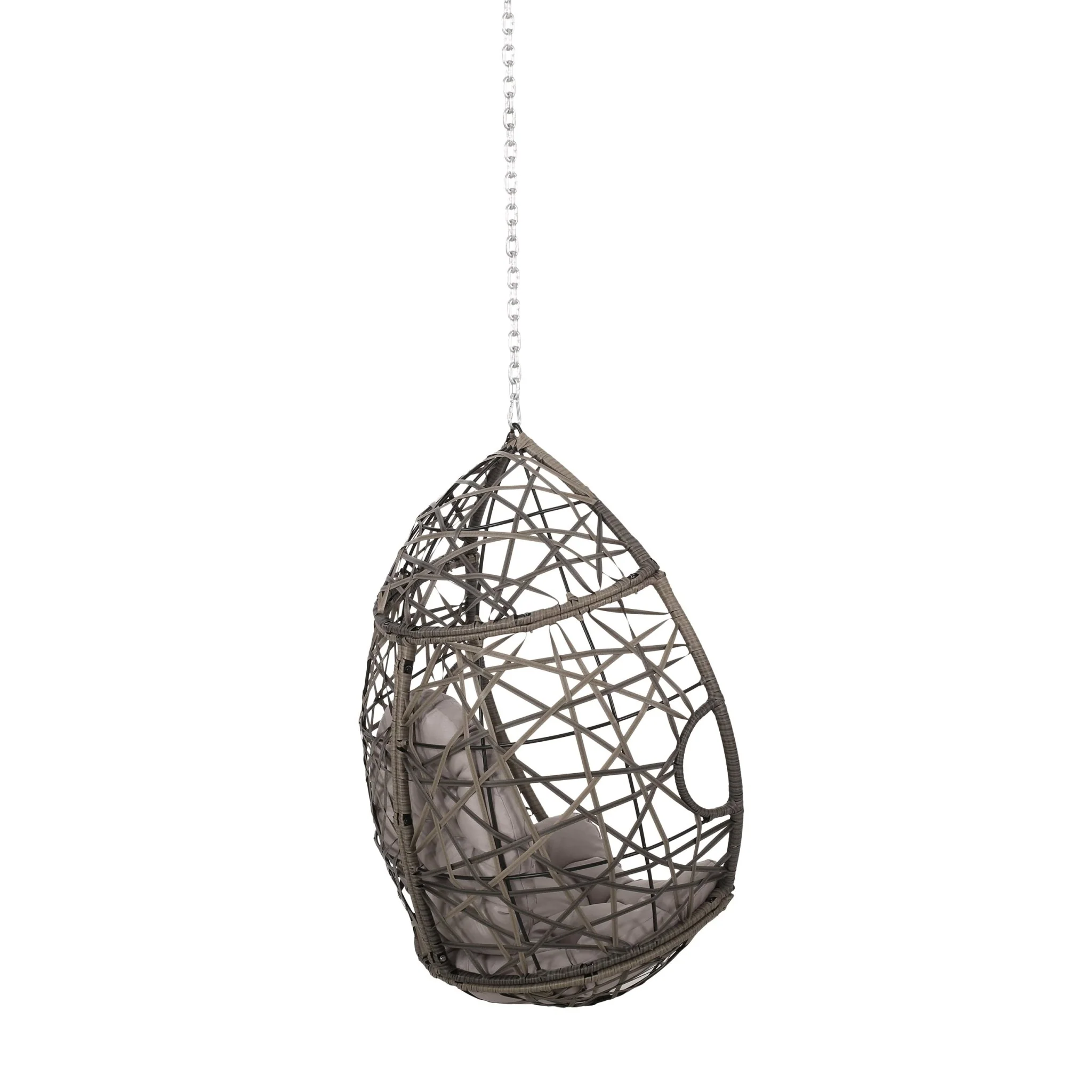 Celestia Outdoor Hanging Chair with 8ft Chain and Egg Shape - Image 21