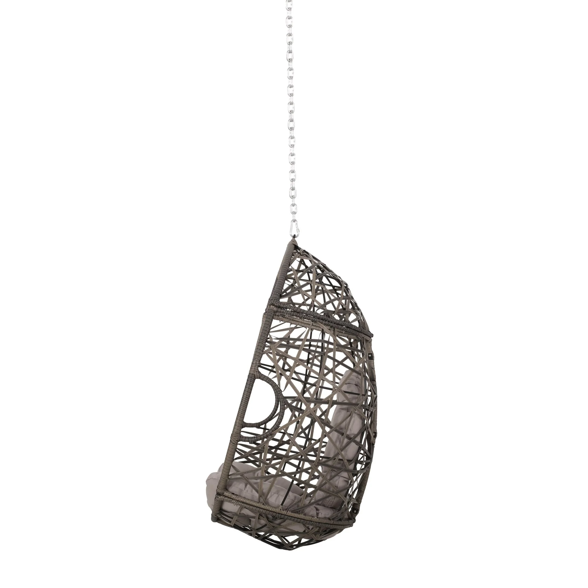 Celestia Outdoor Hanging Chair with 8ft Chain and Egg Shape - Image 22