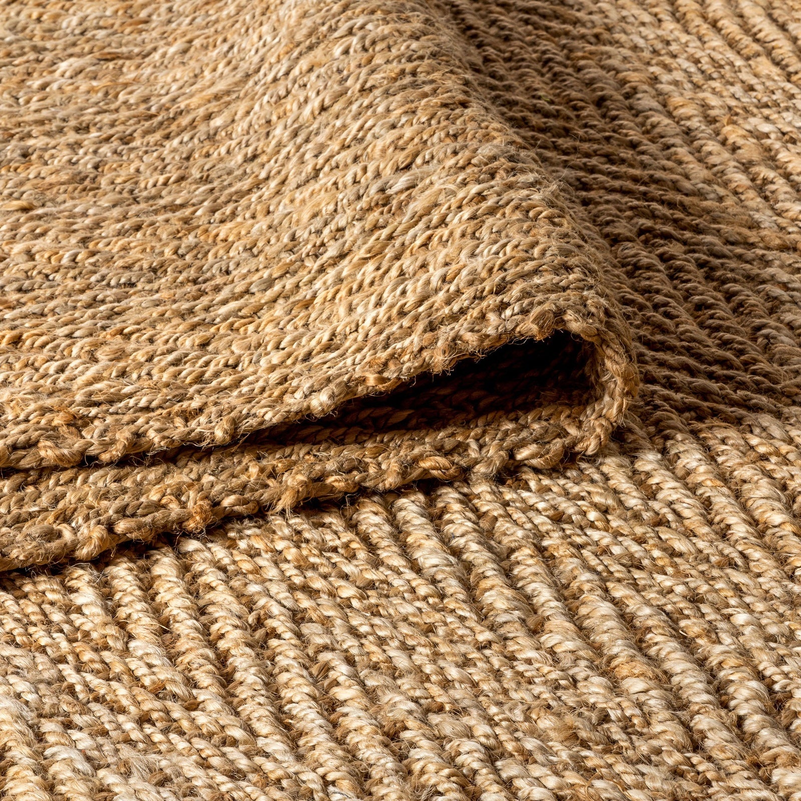 Espina Hand Woven Herringbone Chunky Jute Area Rug - Image 11