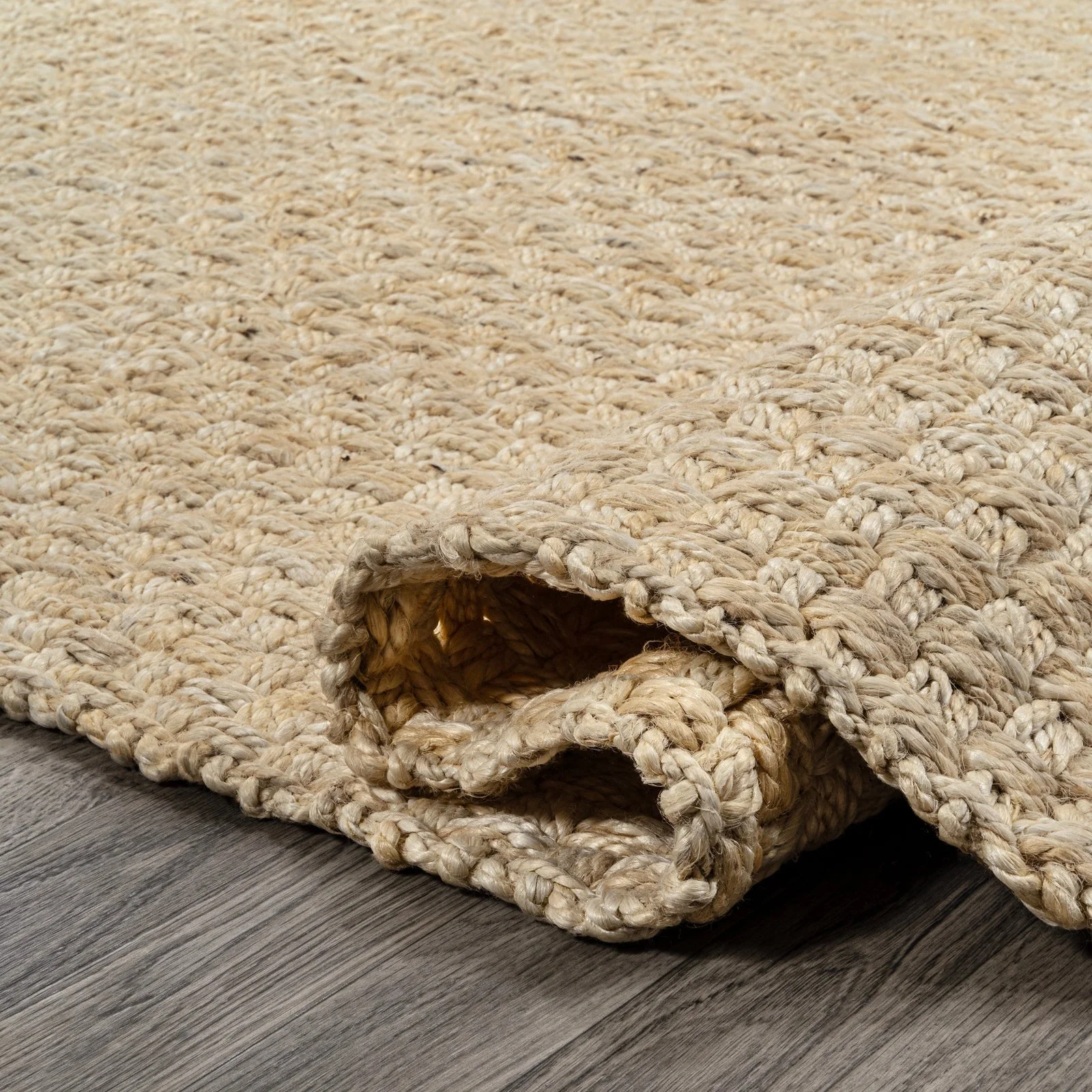 Estera Hand Woven Boucle Chunky Jute Area Rug - Image 20