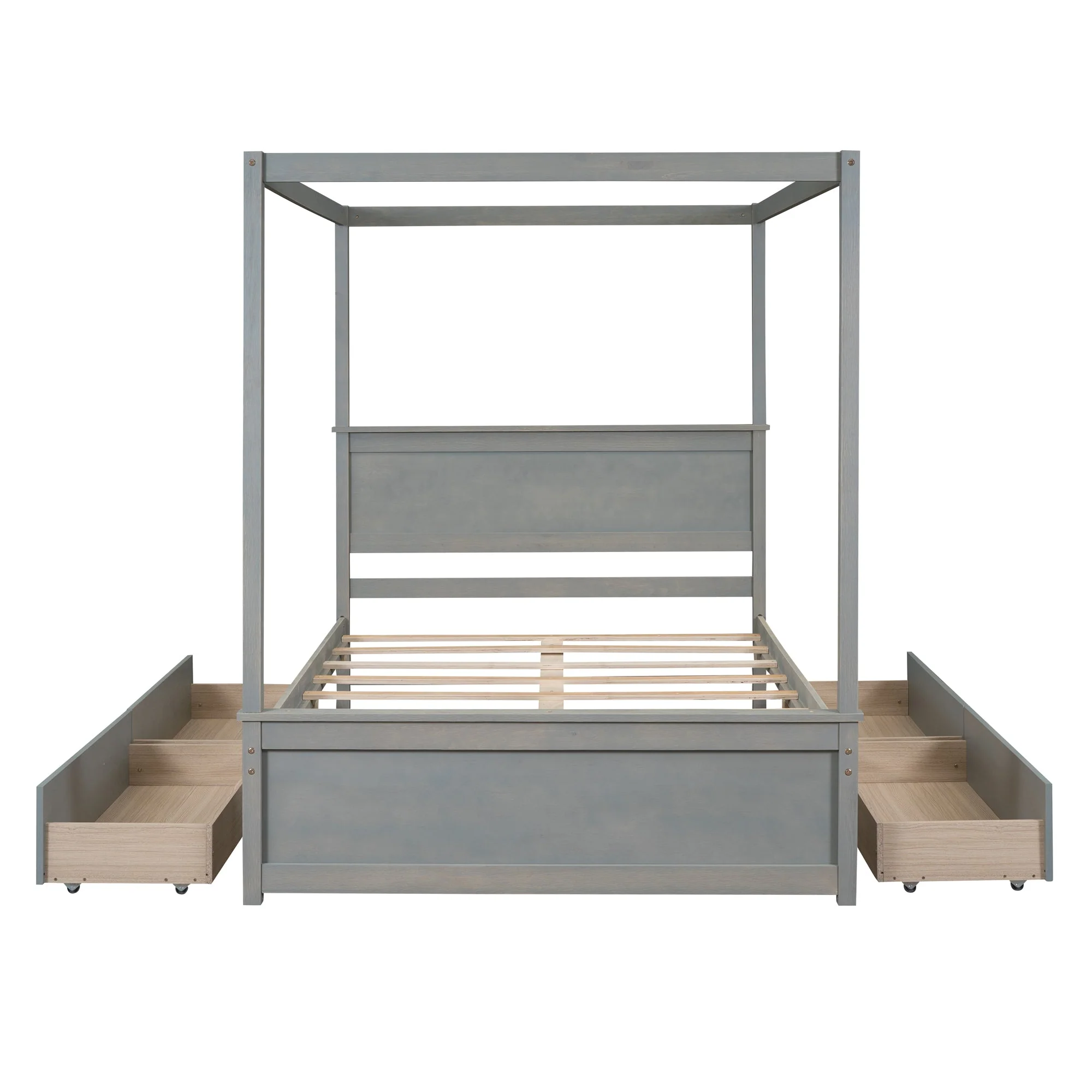 Grant Canopy Bed with Four Drawers - Image 16