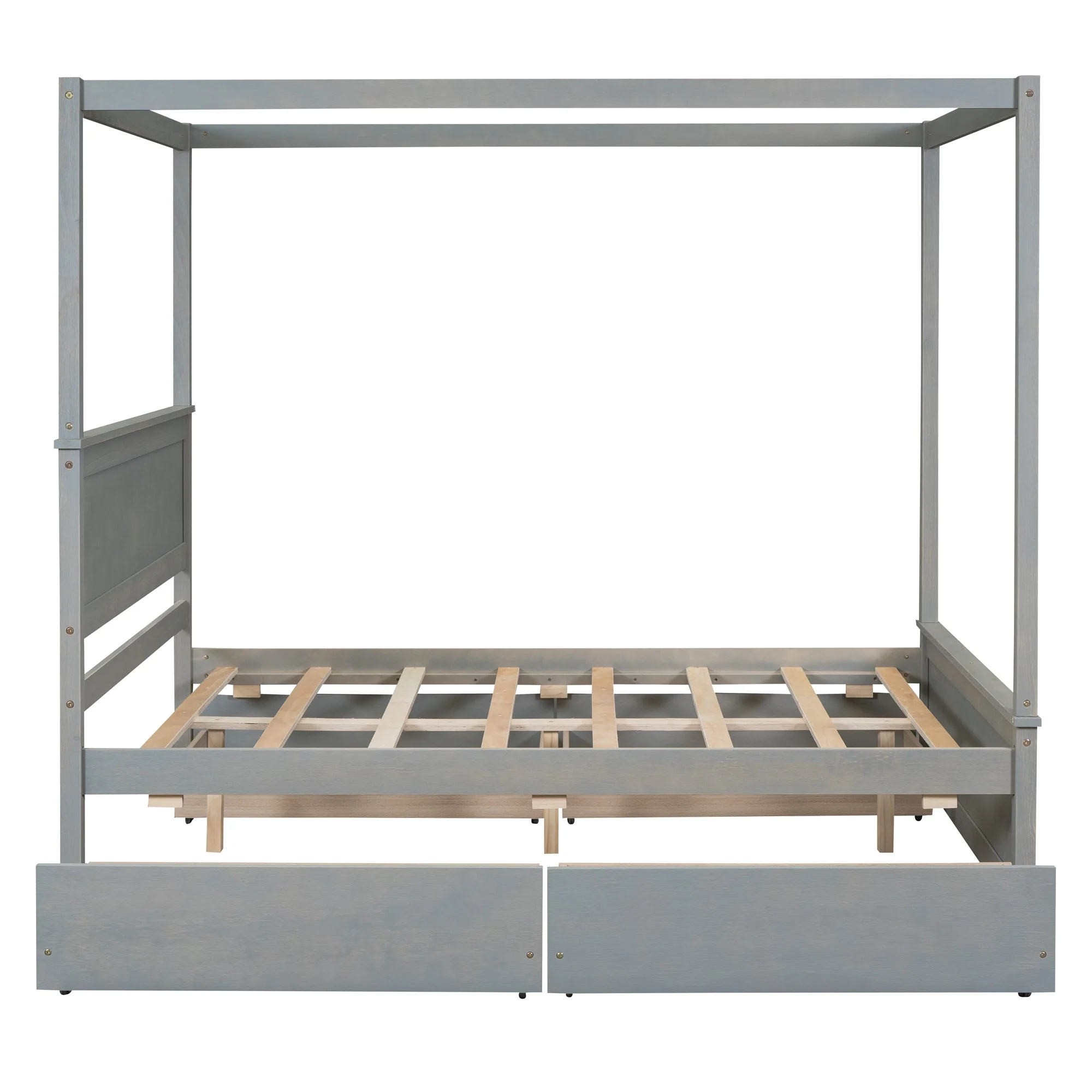 Grant Canopy Bed with Four Drawers - Image 17