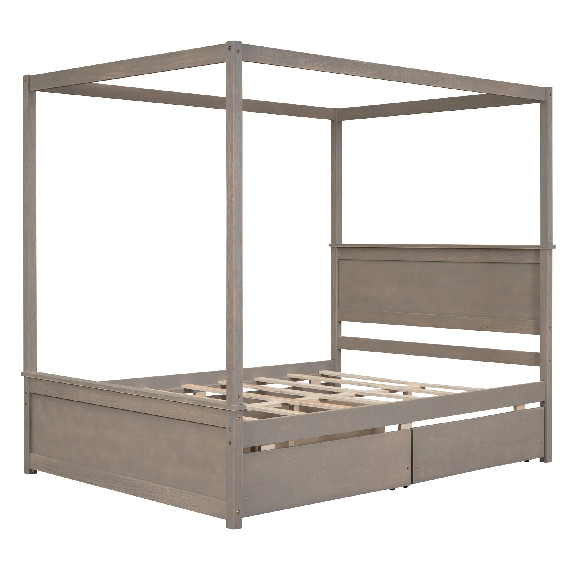 Grant Canopy Bed with Four Drawers - Image 30