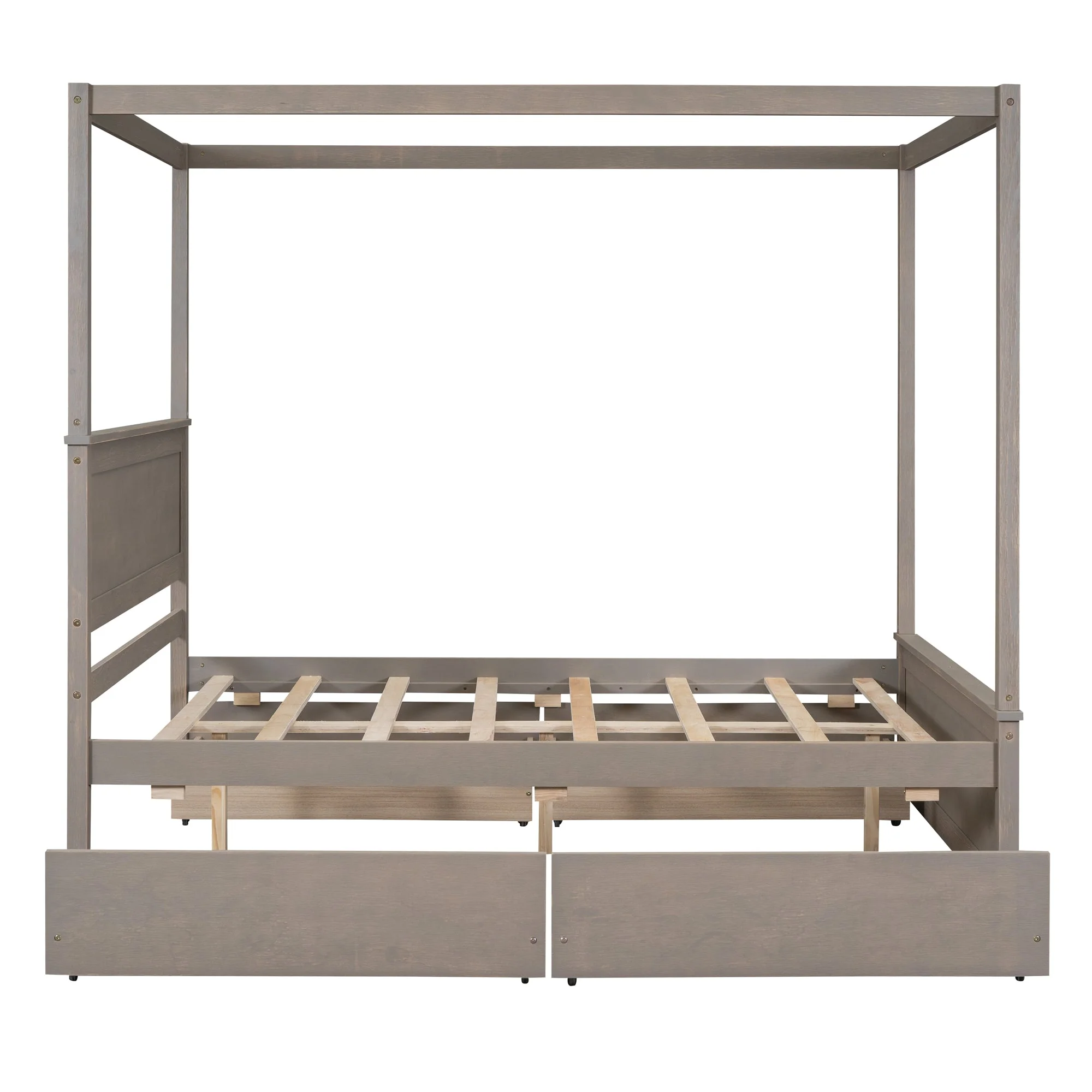 Grant Canopy Bed with Four Drawers - Image 6