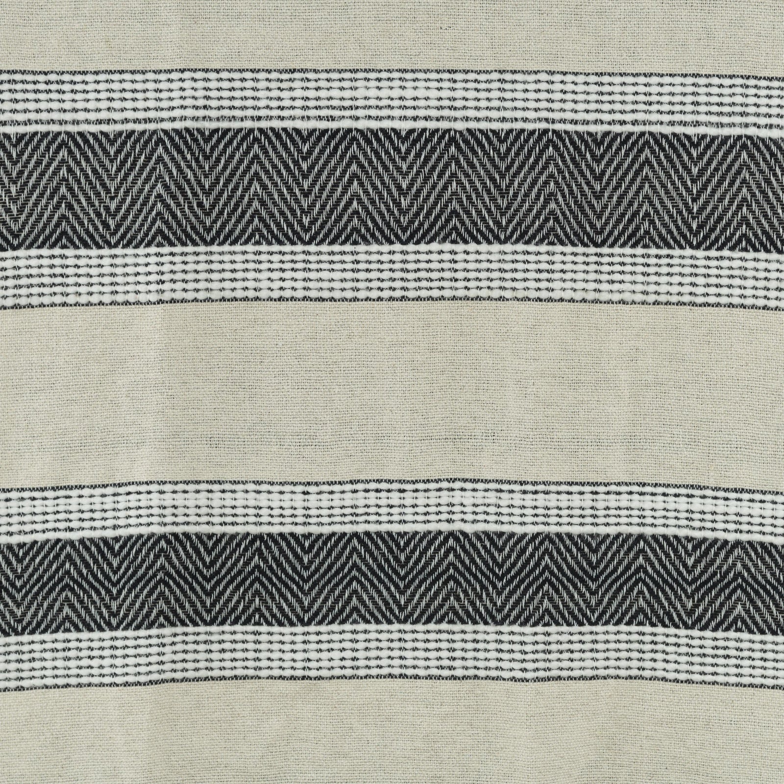 Hand loomed Stripe And Chevron 90% Cotton, 10% Acrylic Throw - Image 23