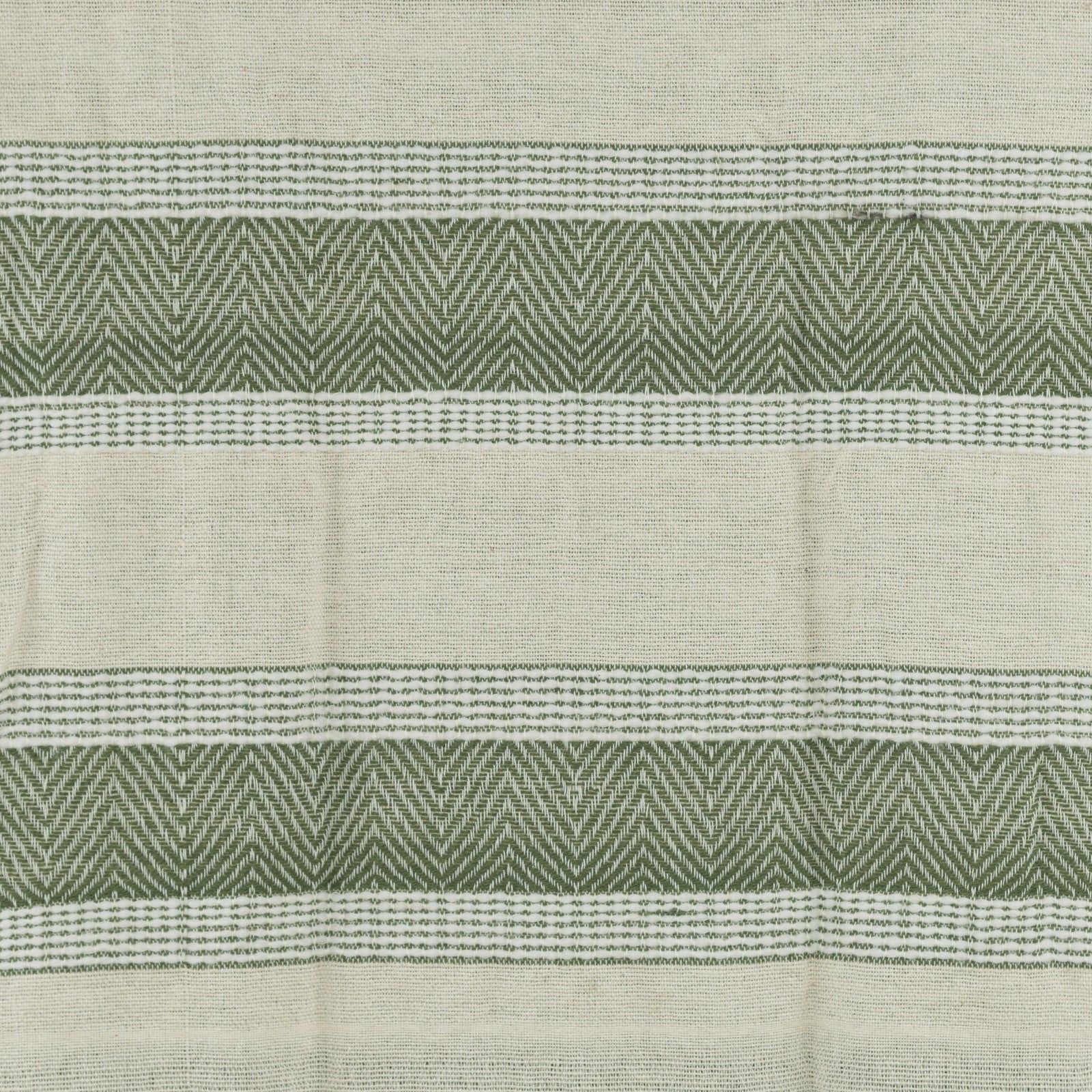 Hand loomed Stripe And Chevron 90% Cotton, 10% Acrylic Throw - Image 5