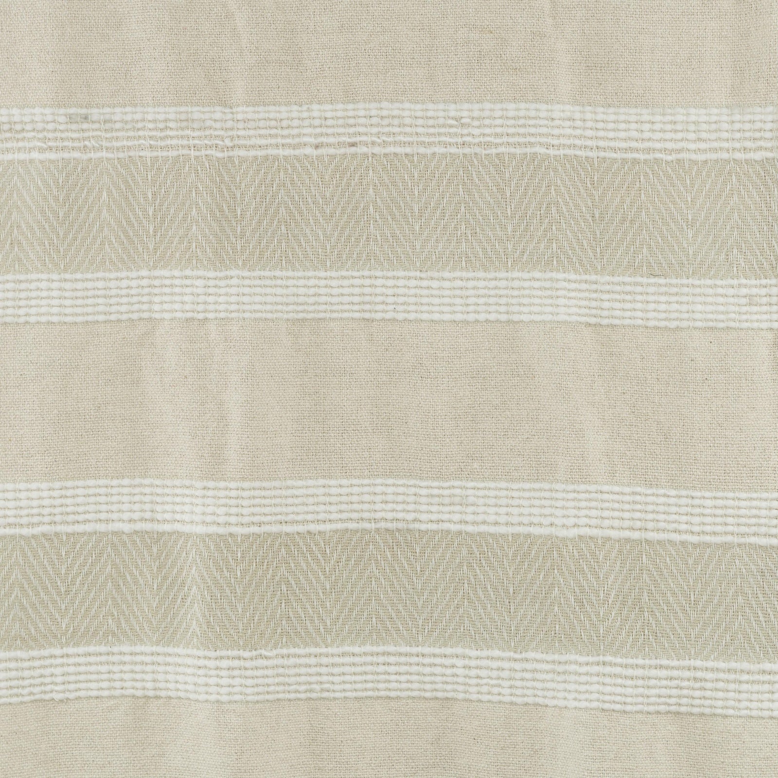 Hand loomed Stripe And Chevron 90% Cotton, 10% Acrylic Throw - Image 8