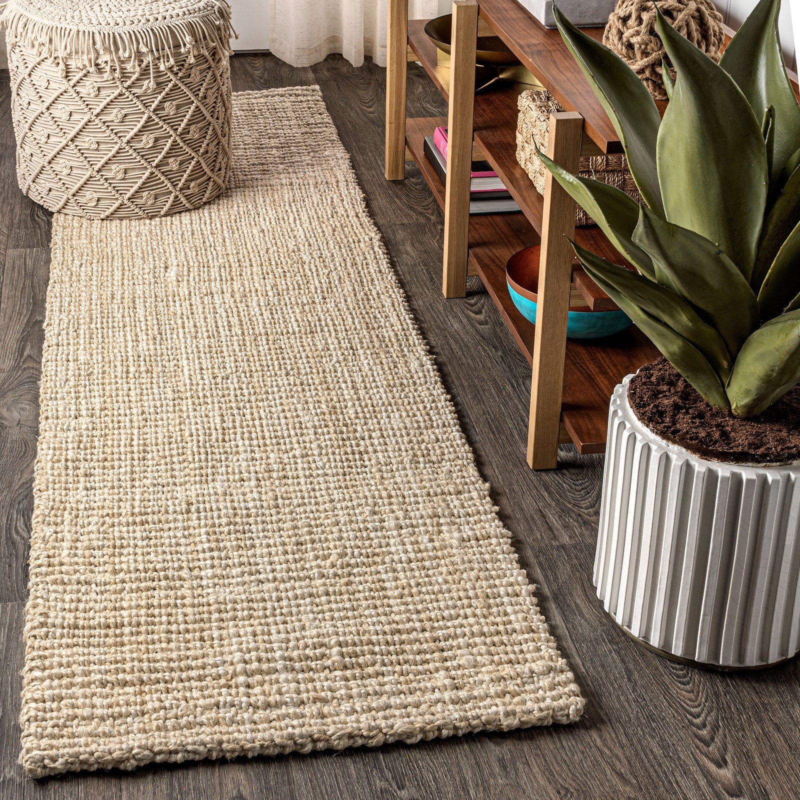 Hiro Hand Woven Chunky Jute Area Rug - Image 9
