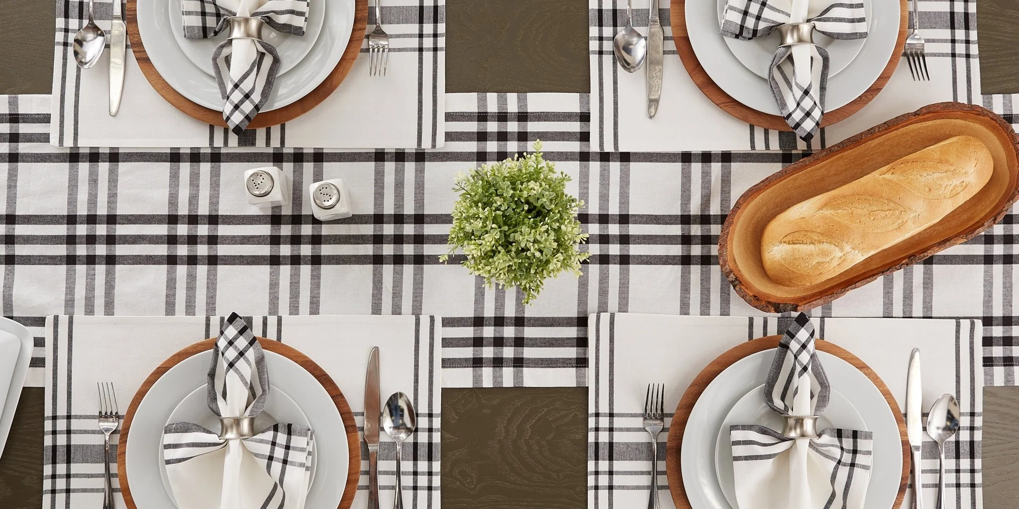 Homestead Plaid Table Runner 14X72 - Image 10