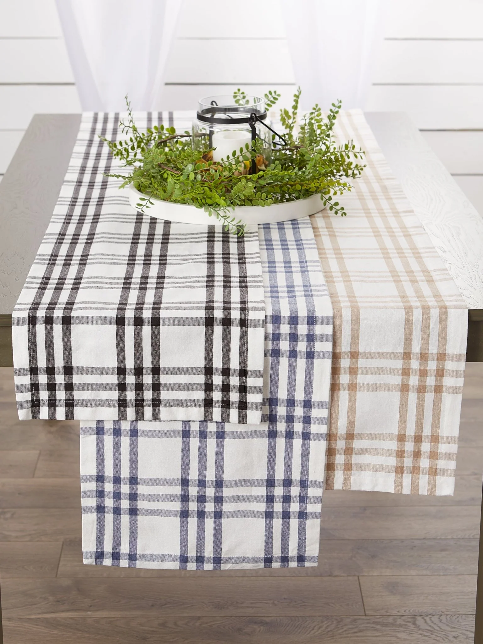 Homestead Plaid Table Runner 14X72 - Image 3