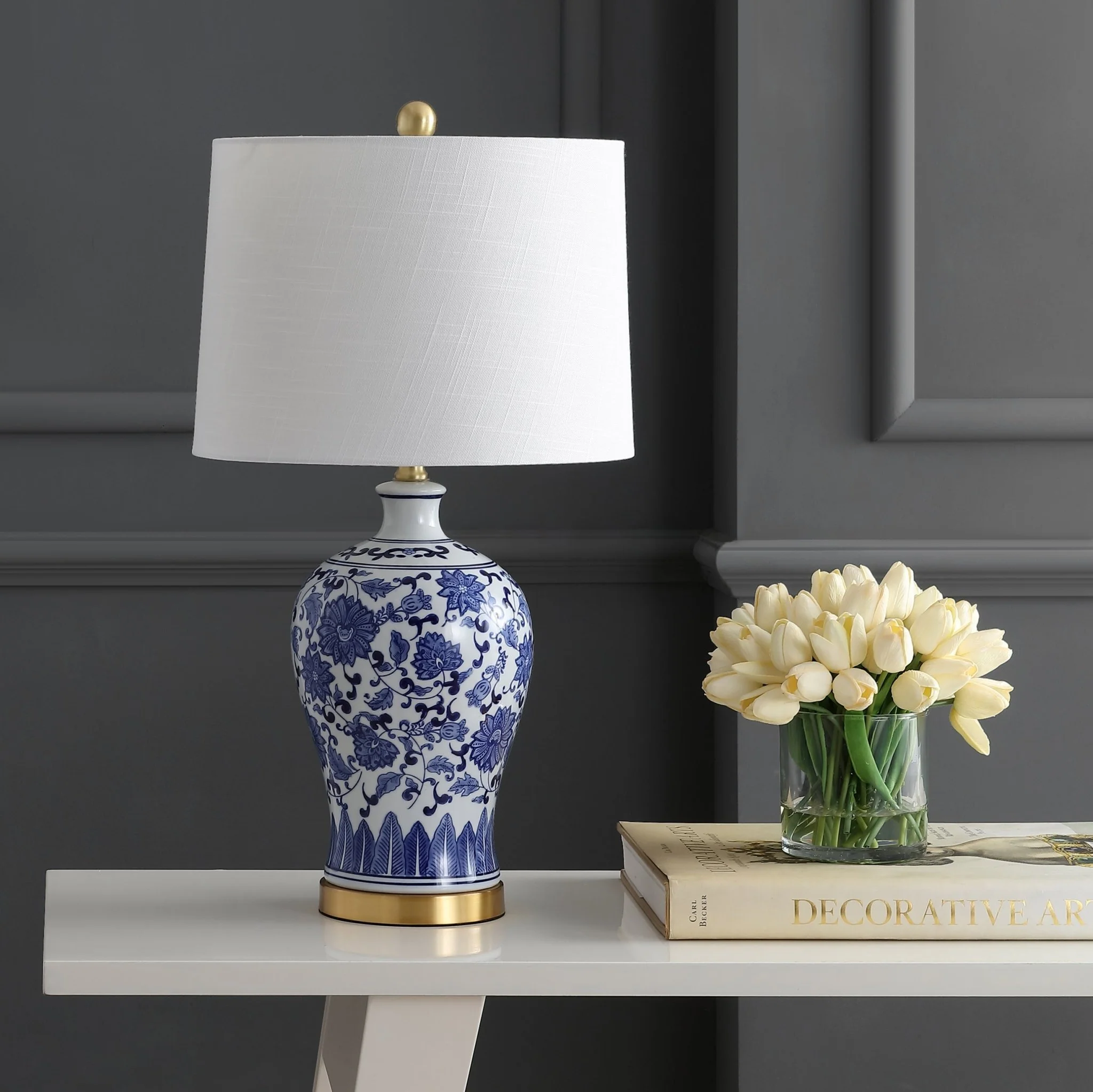 Jennifer Ceramic/Metal LED Table Lamp, Set of 2 - Image 6