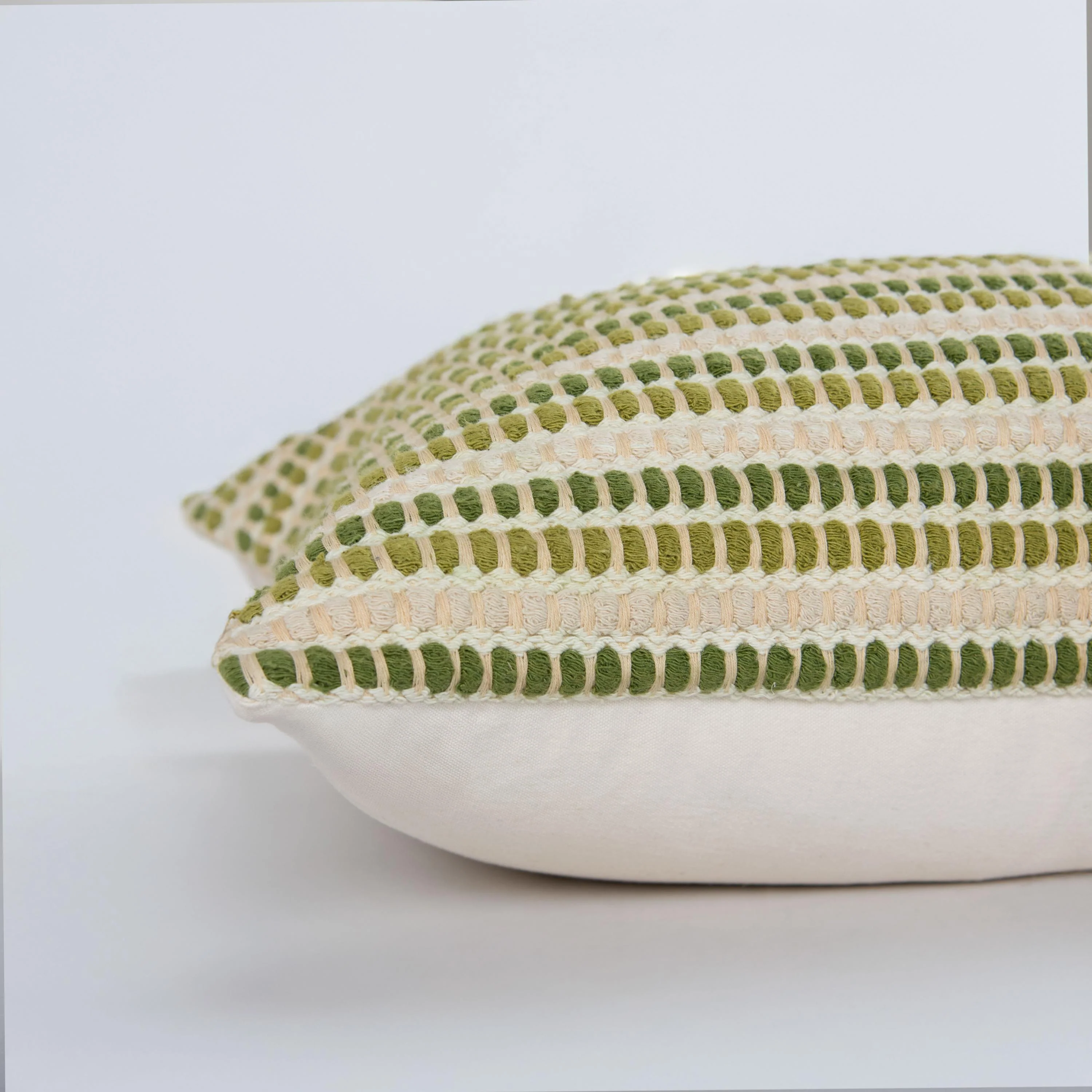 Knife Edge Woven Stripe Decorative Throw Pillow - Image 8