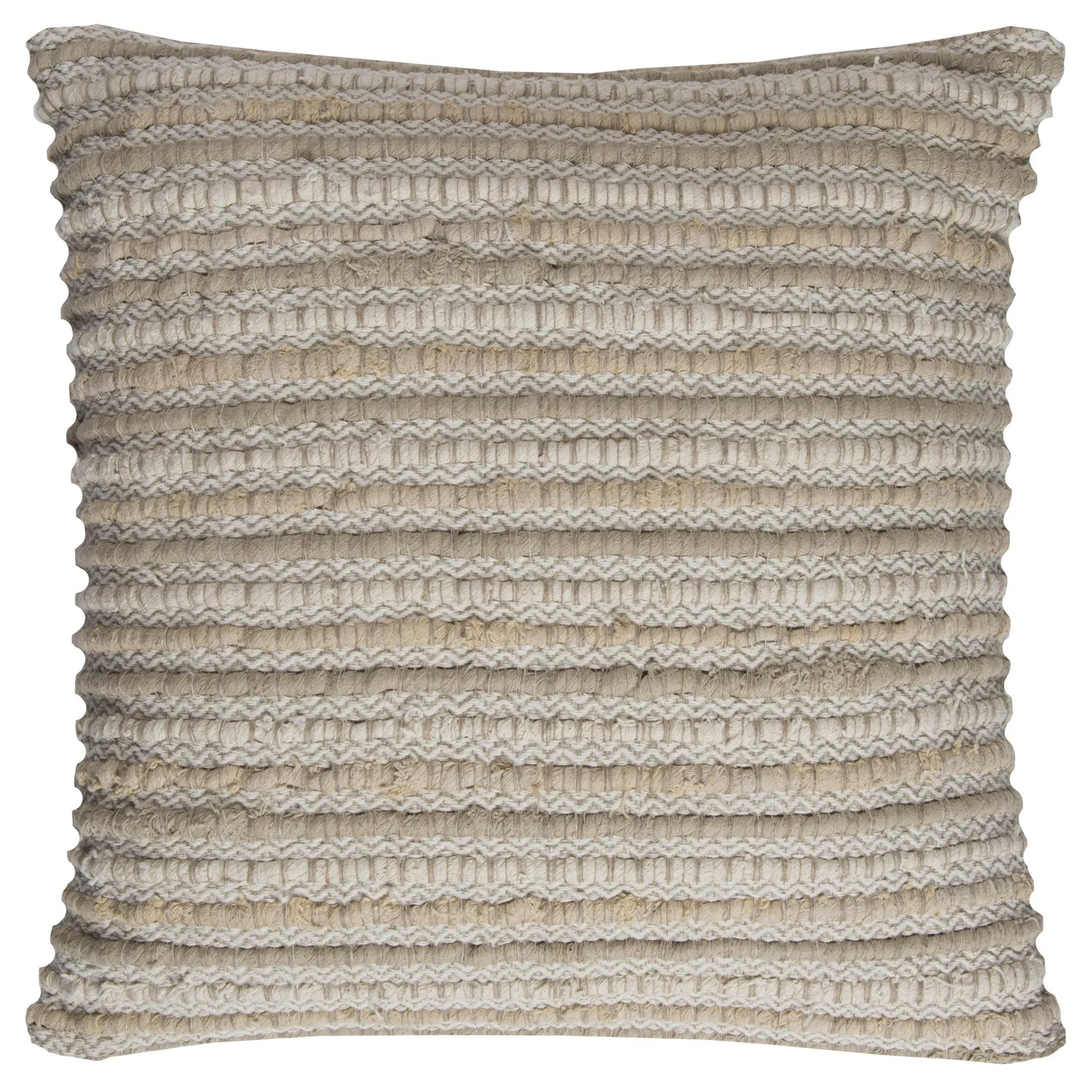 Knife Edge Woven Stripe Decorative Throw Pillow - Image 9