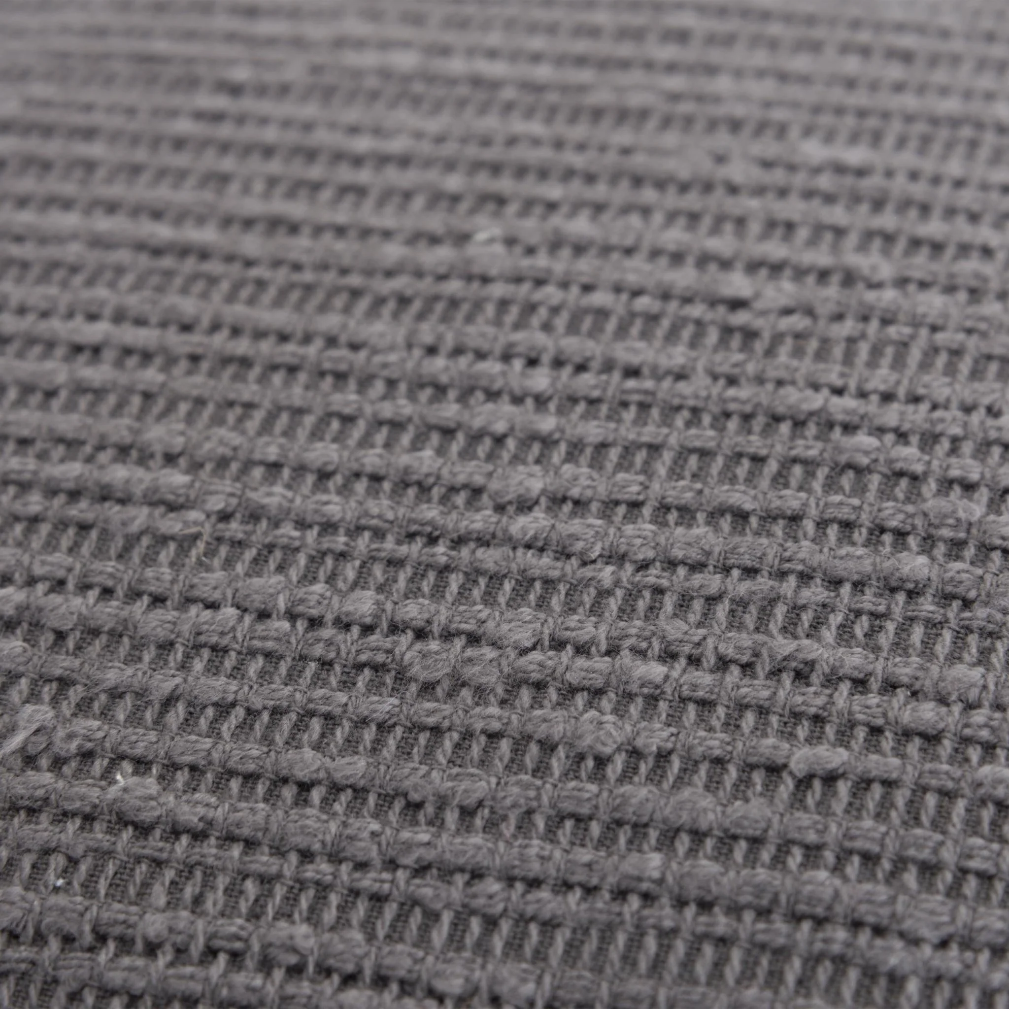 Knife Edged Woven Cotton Solid Stripe Decorative Throw Pillow - Image 15