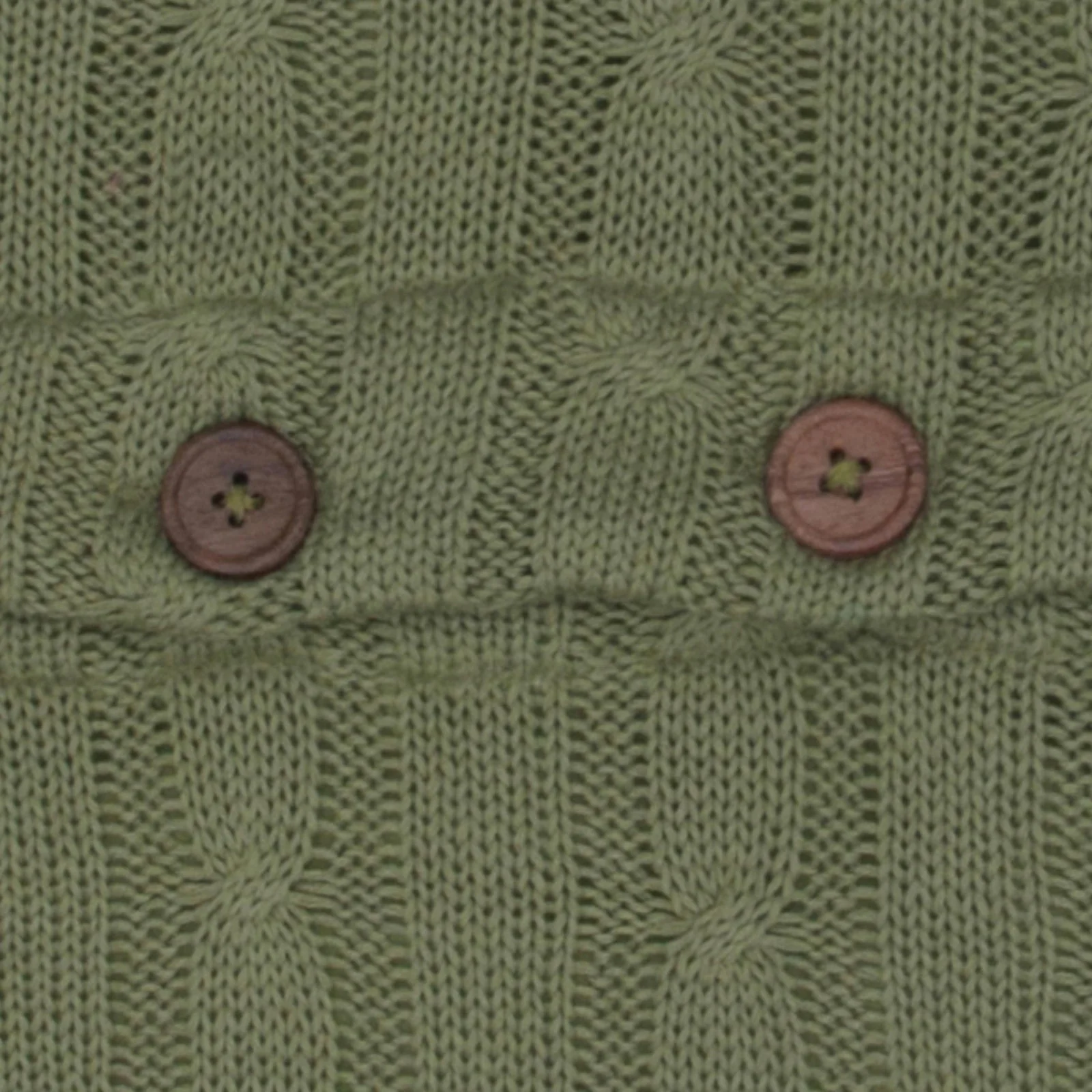 Knitted Cotton Cable Knit Decorative Throw Pillow - Image 3