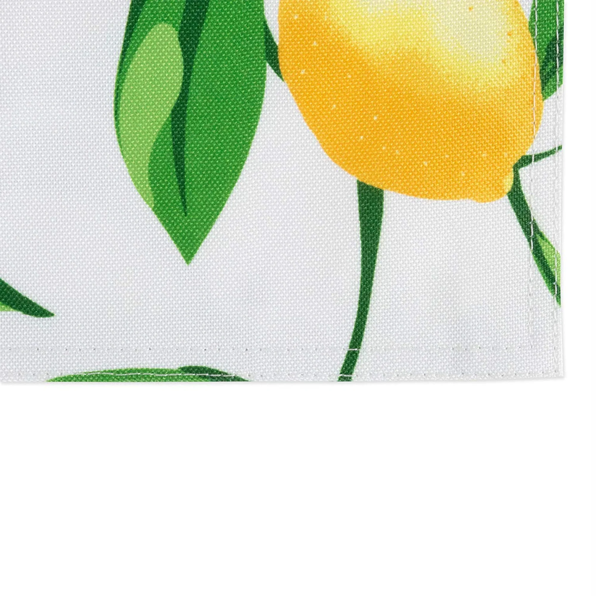 Lemon Bliss Print Outdoor  Placemat, Set Of 6 - Image 3