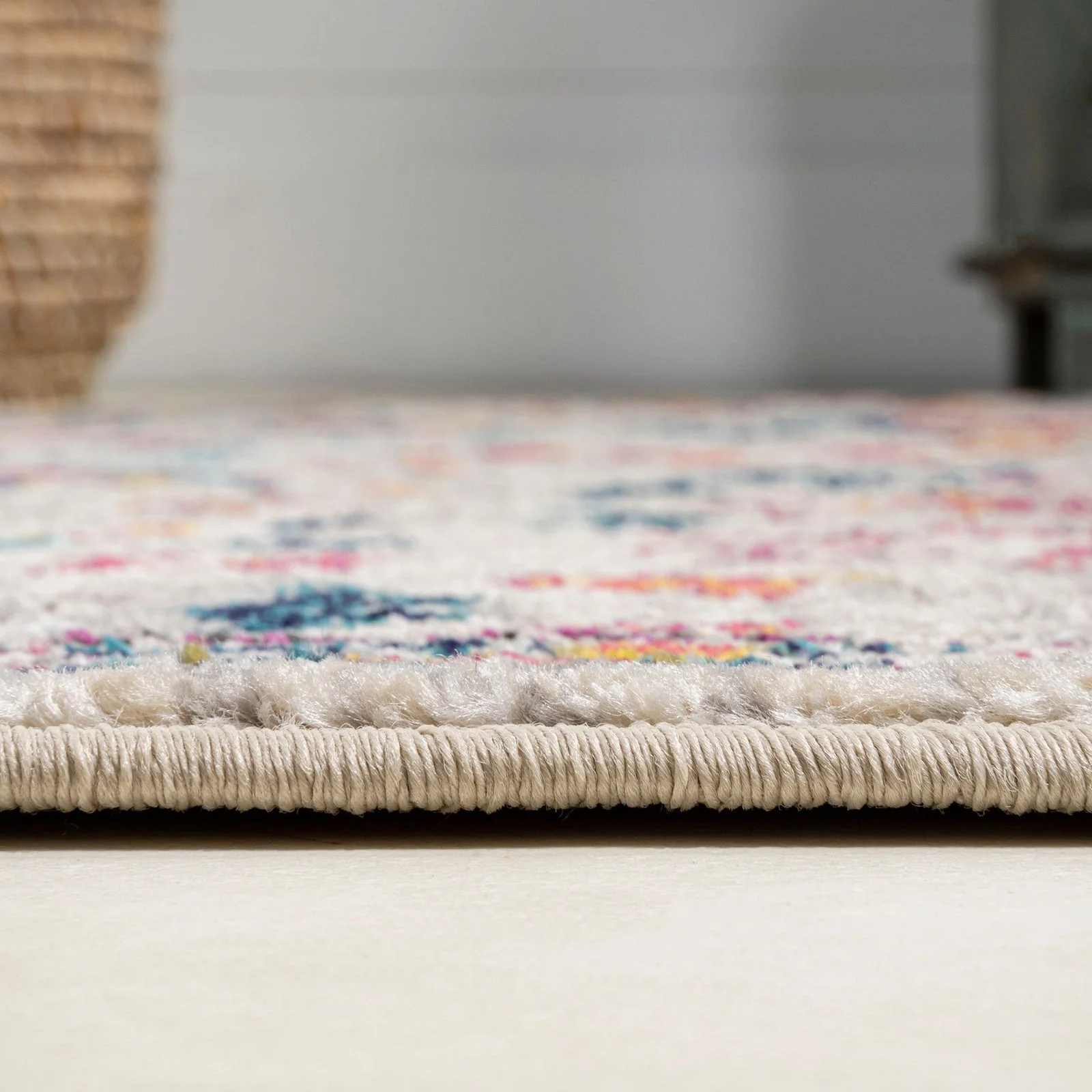 Modern Persian Boho Floral Area Rug - Image 16