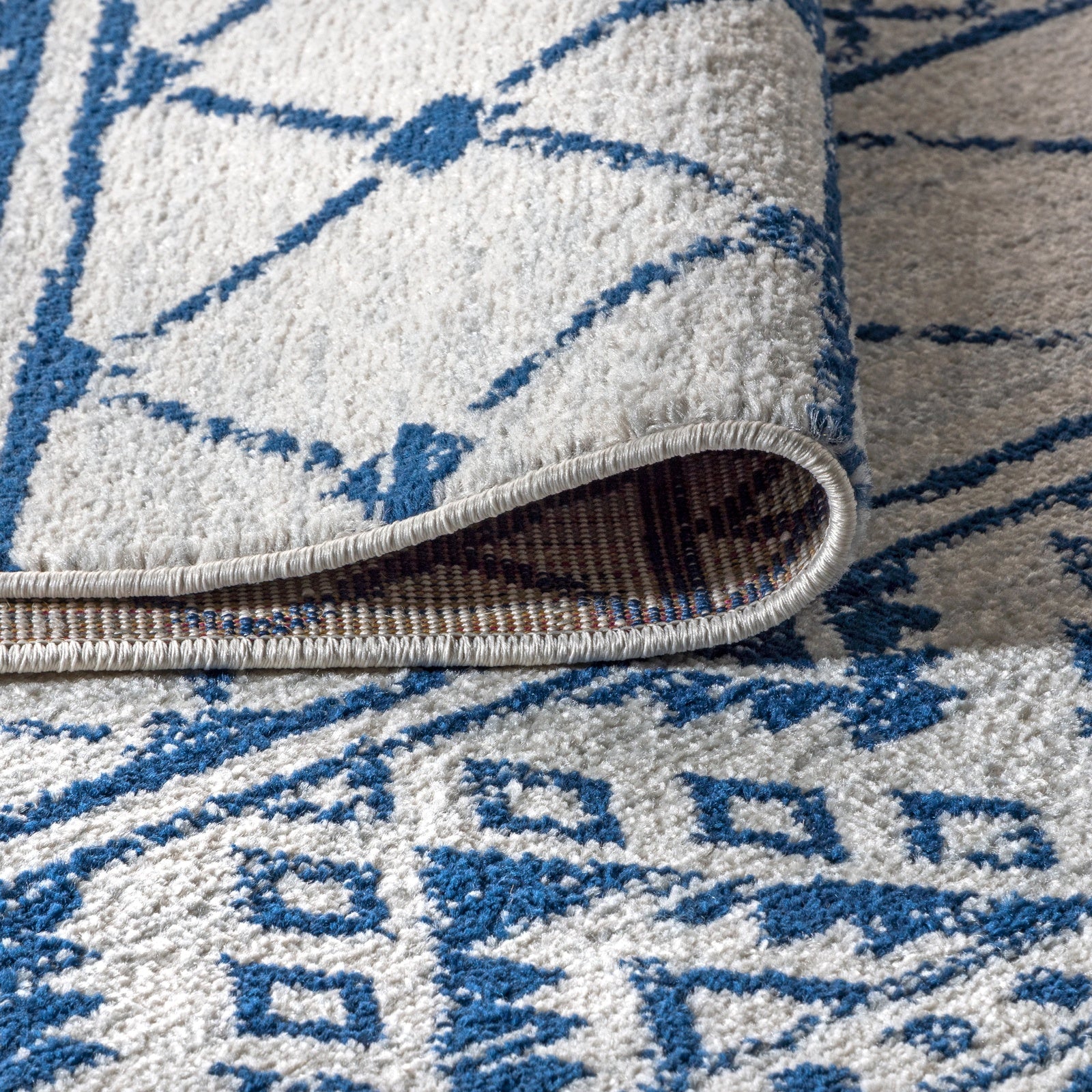 Moroccan HYPE Boho Vintage Tribal Area Rug - Image 4