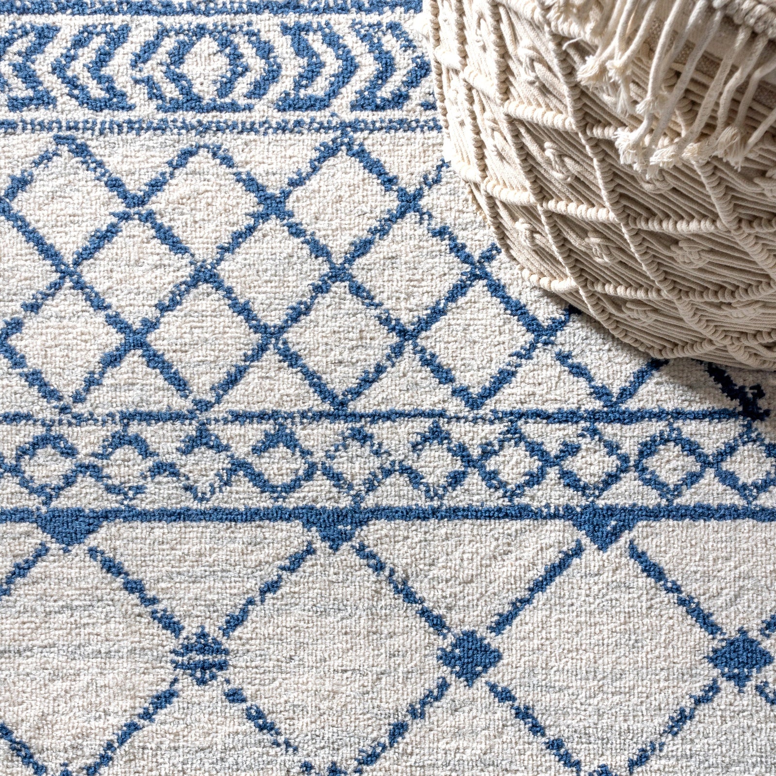Moroccan HYPE Boho Vintage Tribal Area Rug - Image 5