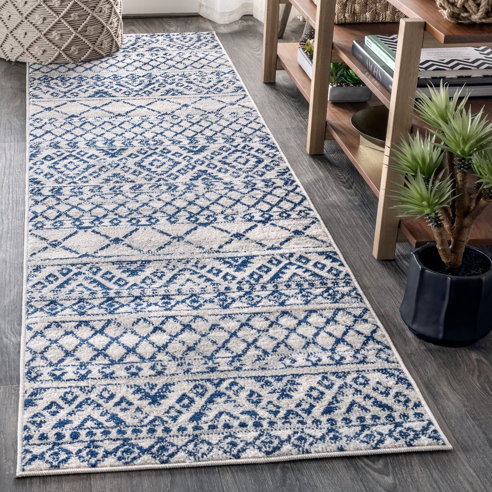 Moroccan HYPE Boho Vintage Tribal Area Rug - Image 7