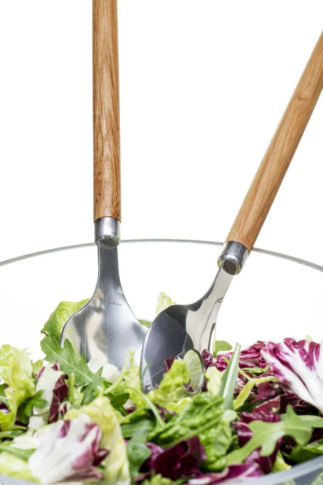 Nature Salad Utensils, Set of 2 - Image 3