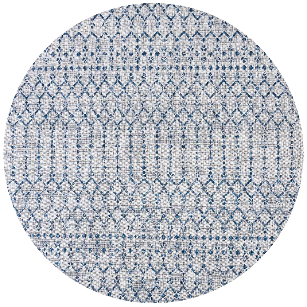 Ourika Moroccan Geometric Textured Weave Indoor/Outdoor Area Rug - Image 15