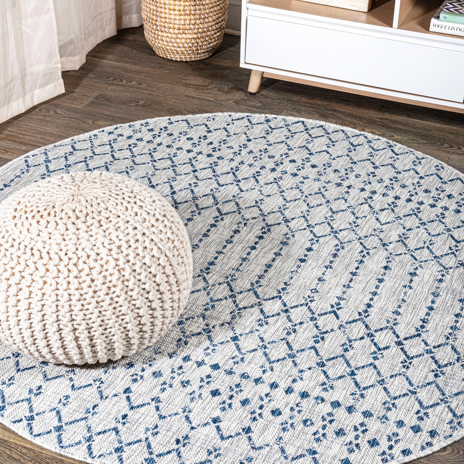 Ourika Moroccan Geometric Textured Weave Indoor/Outdoor Area Rug - Image 16
