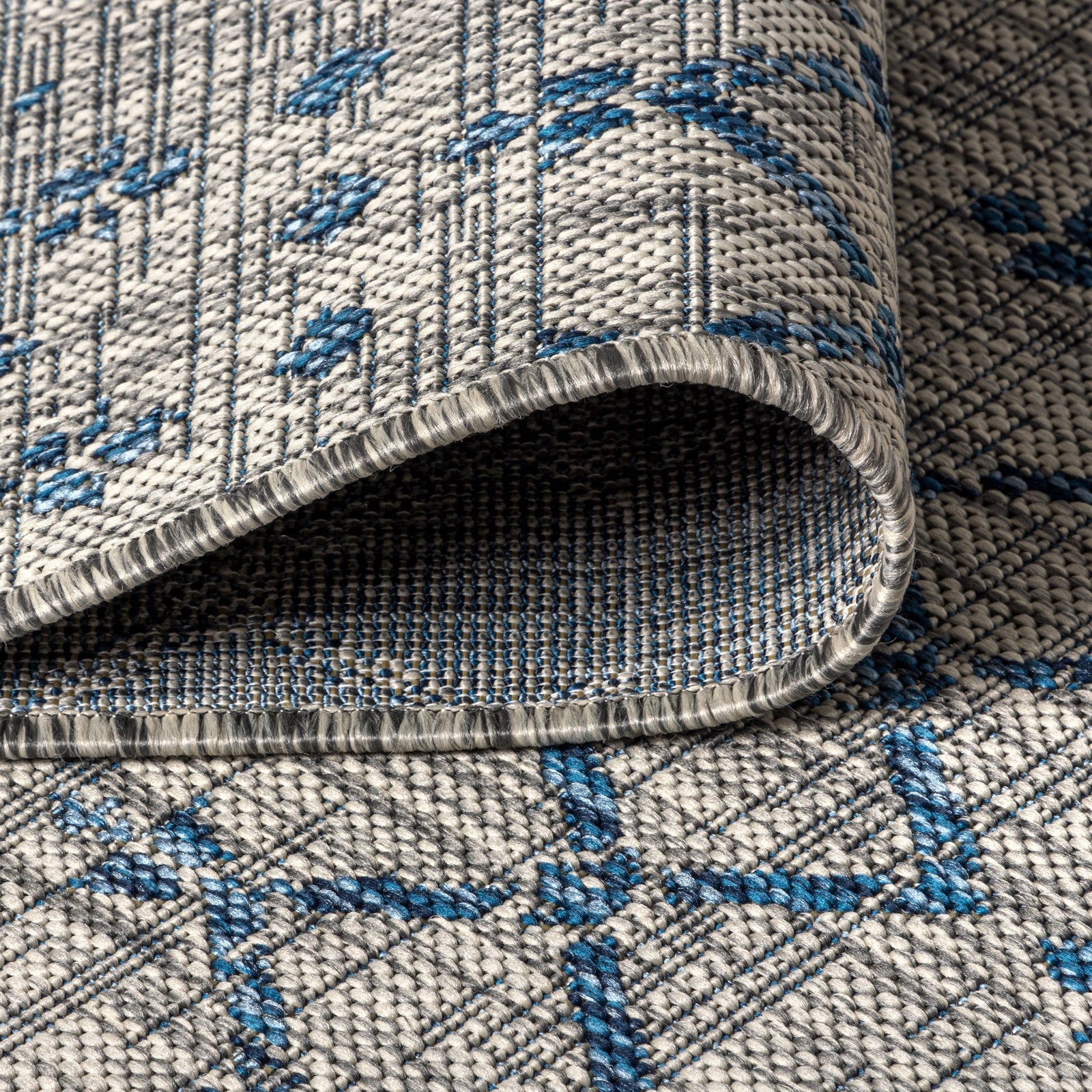 Ourika Moroccan Geometric Textured Weave Indoor/Outdoor Area Rug - Image 21