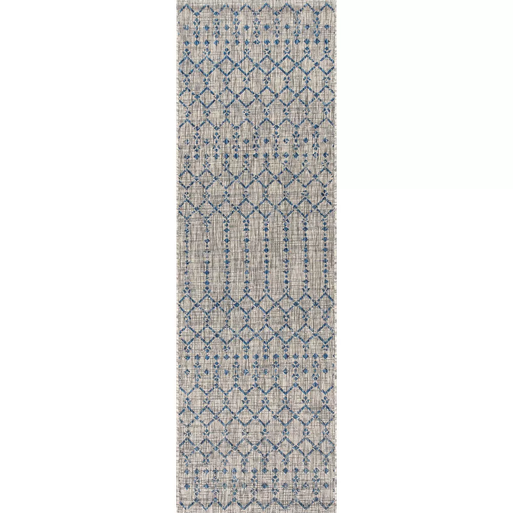 Ourika Moroccan Geometric Textured Weave Indoor/Outdoor Area Rug - Image 24