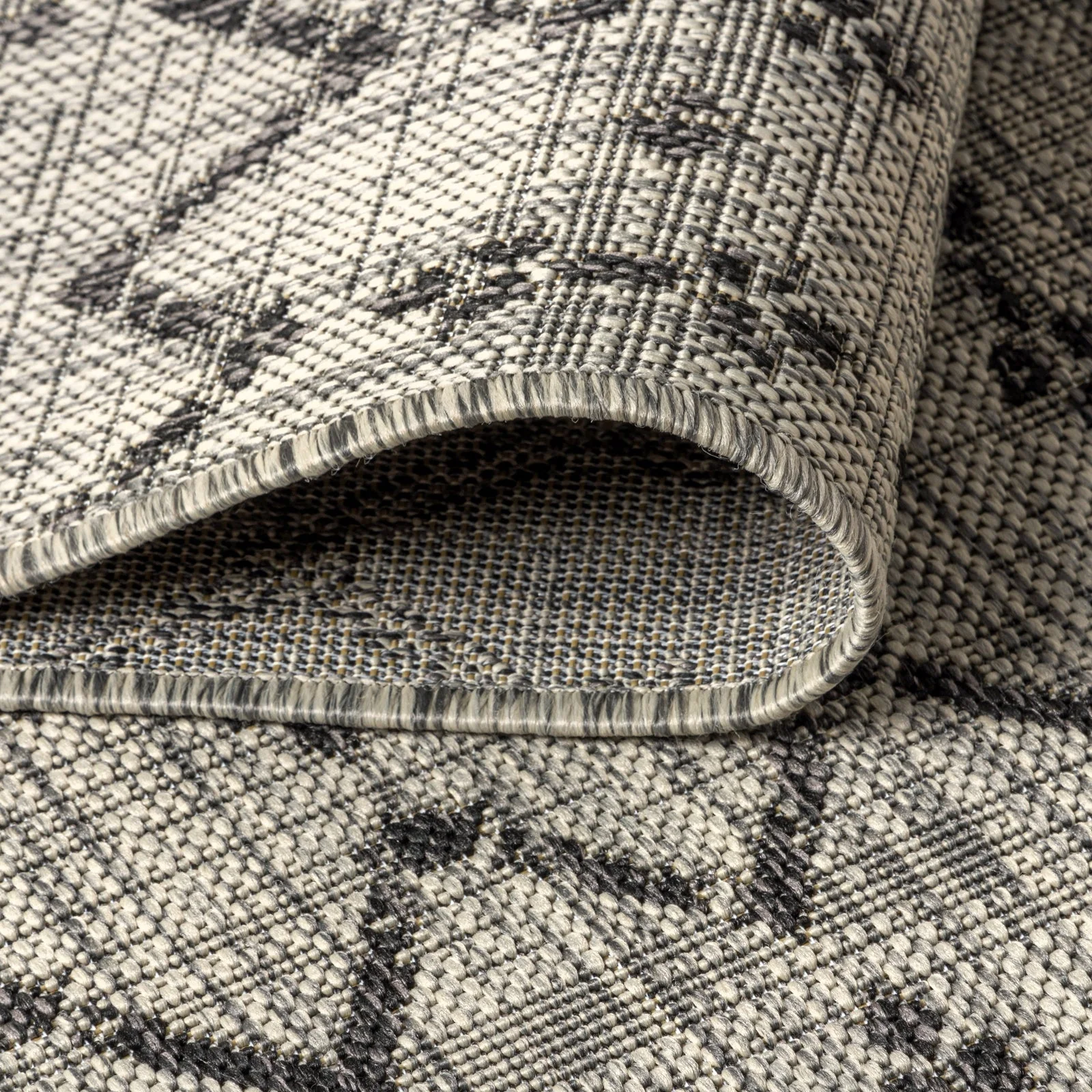 Ourika Moroccan Geometric Textured Weave Indoor/Outdoor Area Rug - Image 29