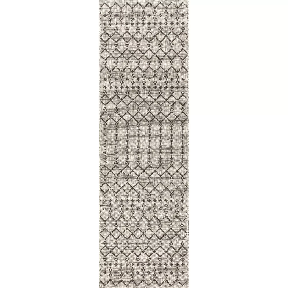 Ourika Moroccan Geometric Textured Weave Indoor/Outdoor Area Rug - Image 32