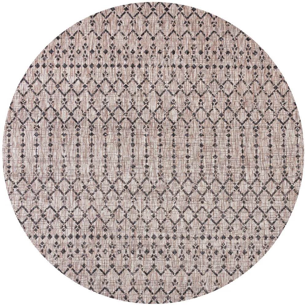 Ourika Moroccan Geometric Textured Weave Indoor/Outdoor Area Rug - Image 50