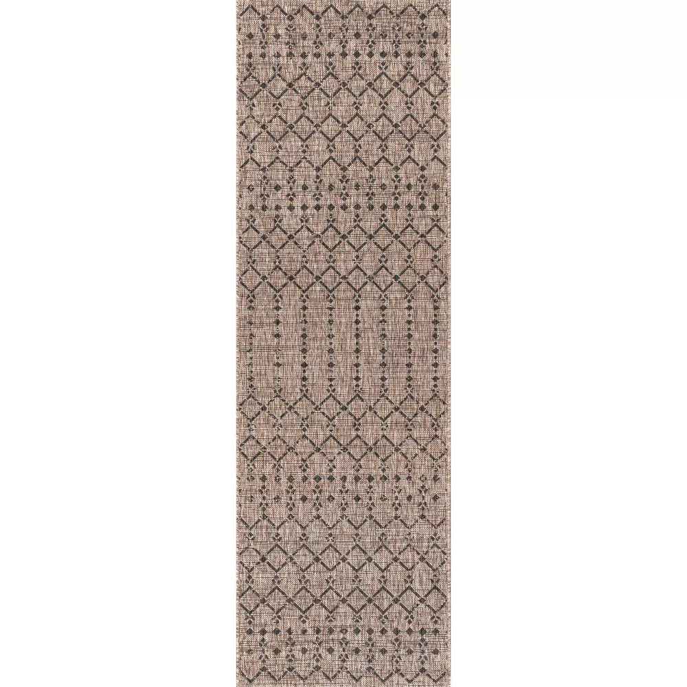 Ourika Moroccan Geometric Textured Weave Indoor/Outdoor Area Rug - Image 52