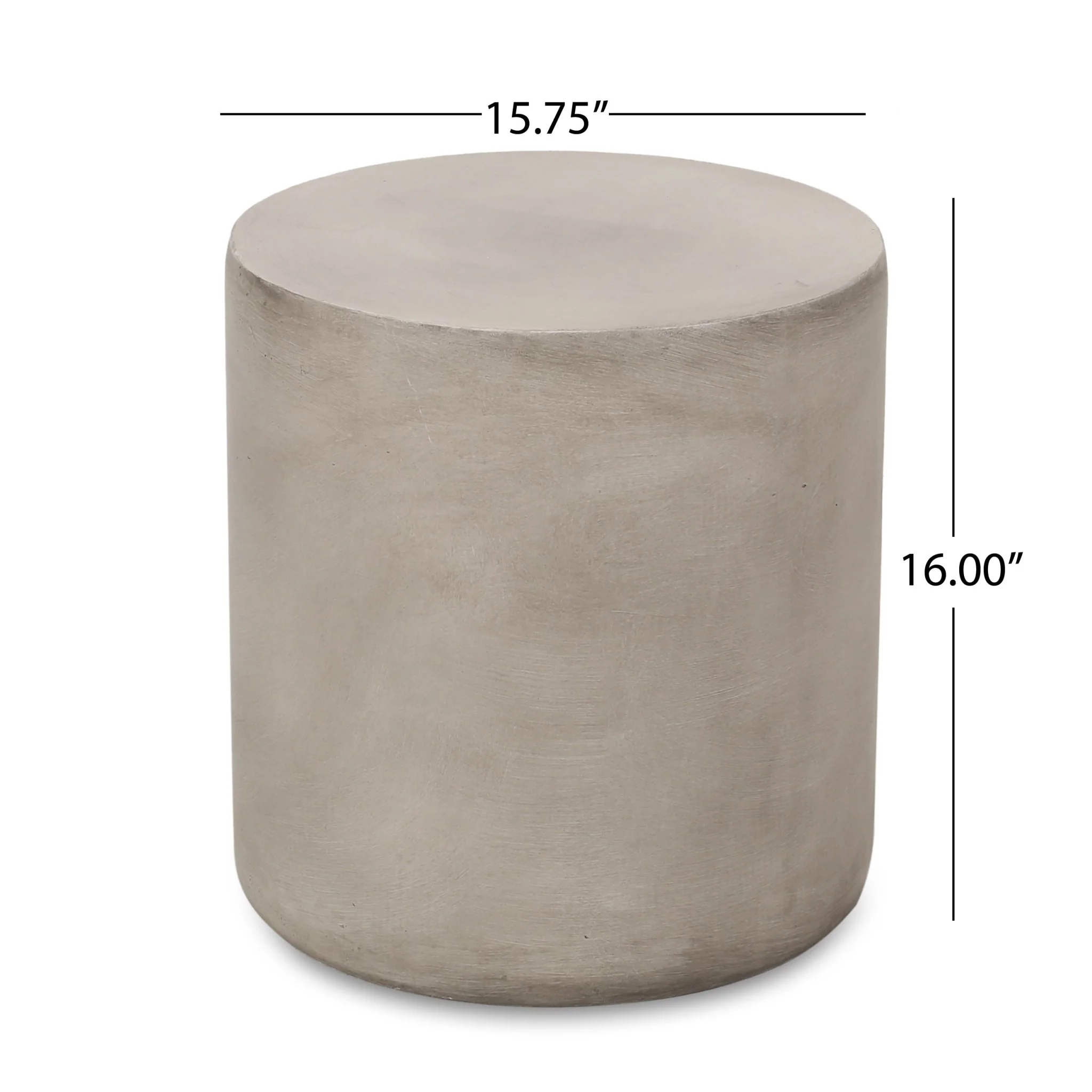 Outdoor Concrete Side Table - Image 4