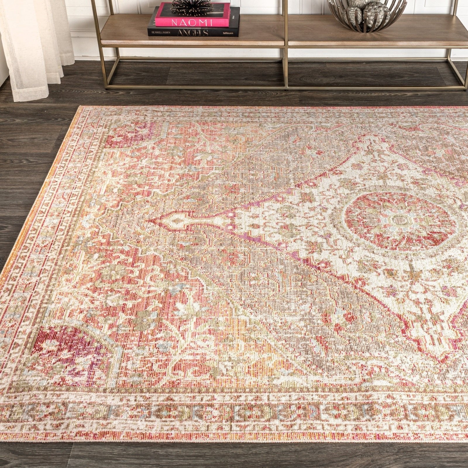 Petras Modern Ornate Medallion Area Rug - Image 11