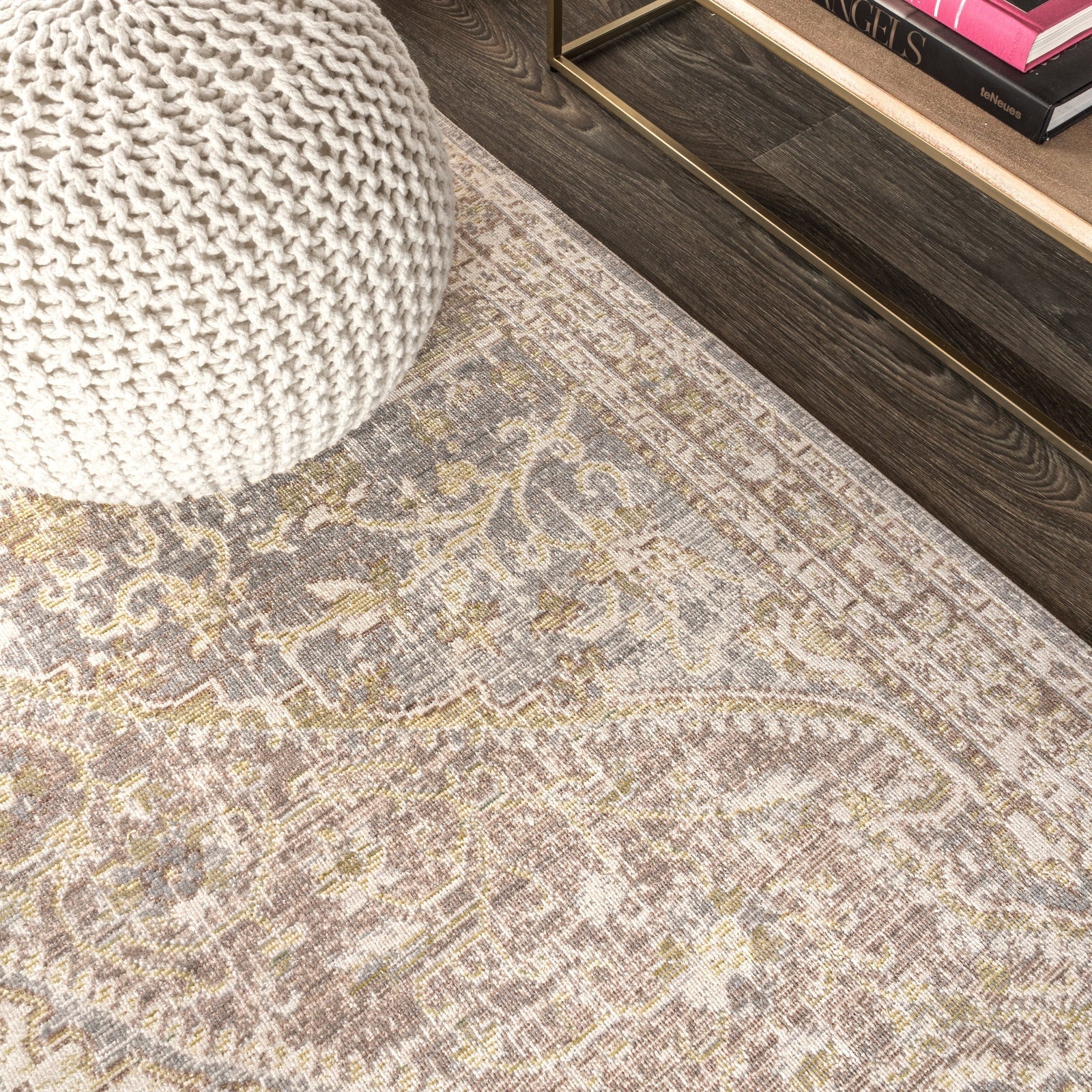 Petras Modern Ornate Medallion Area Rug - Image 17