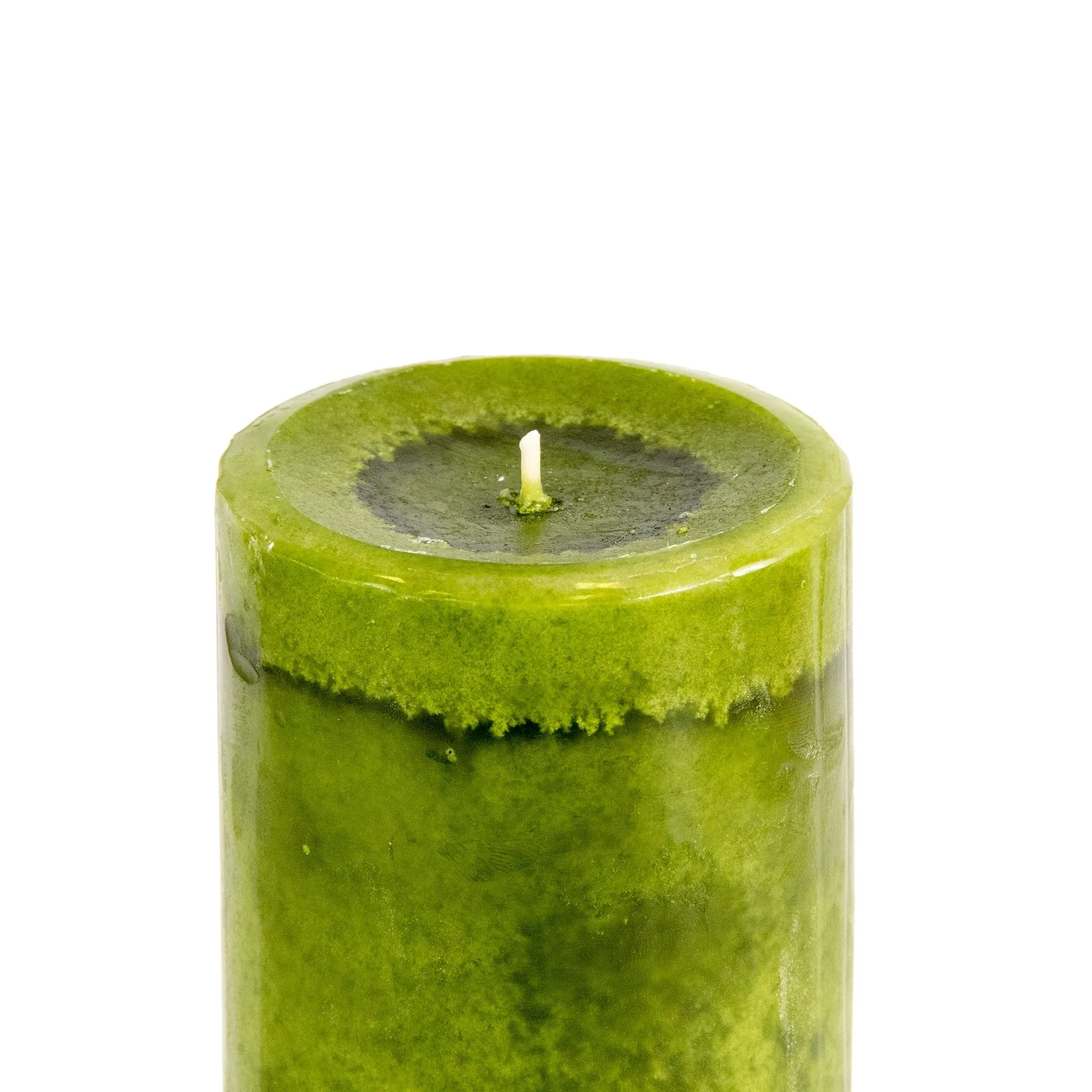 Pier 1 Citrus Cilantro® Mottled 3x6 Pillar Candle - Image 4