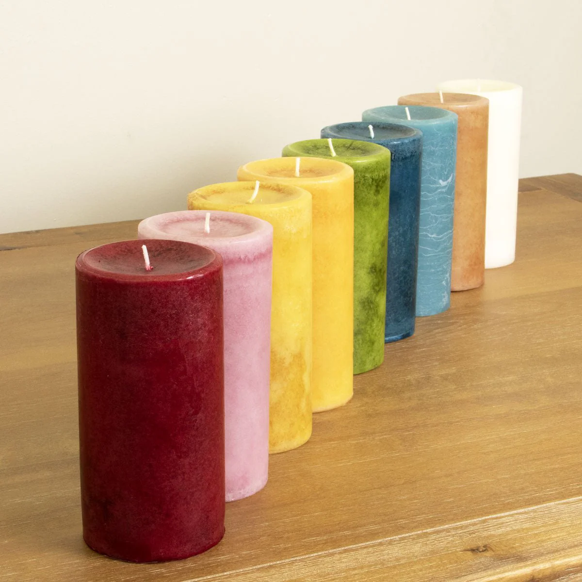 Pier 1 Citrus Cilantro® Mottled 3x6 Pillar Candle - Image 5