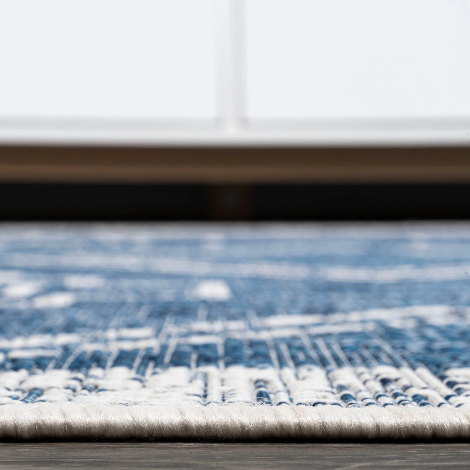 Marokko Diamond Tribal Medallion Indoor/Outdoor Runner Rug - Image 39