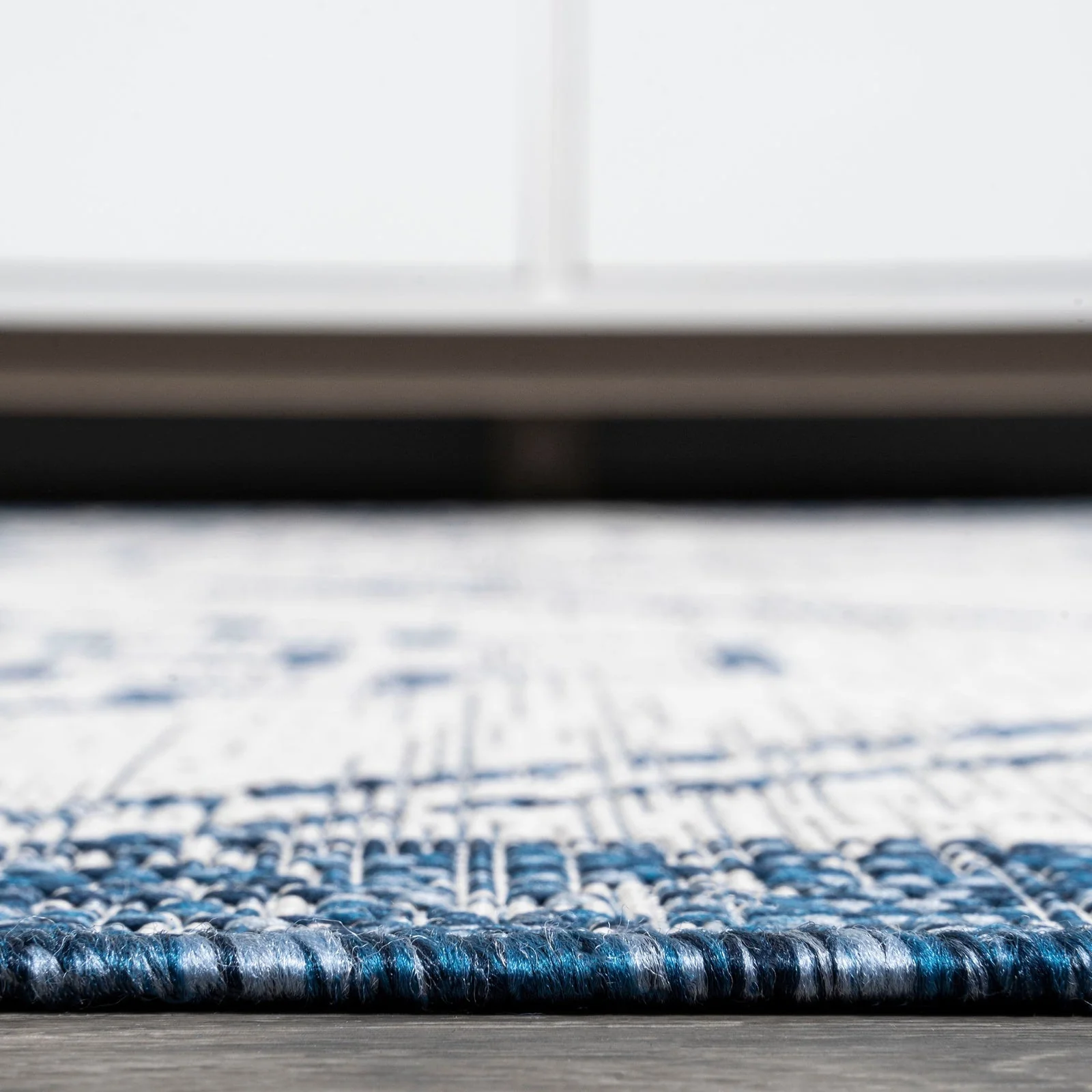 Marokko Diamond Tribal Medallion Indoor/Outdoor Runner Rug - Image 45