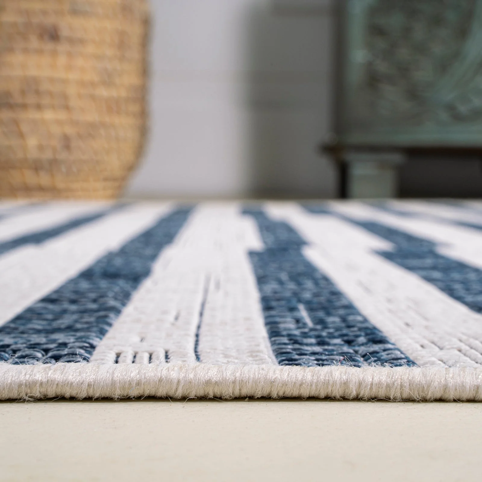 Sukie Modern Offset Stripe Indoor/Outdoor Runner Rug - Image 12