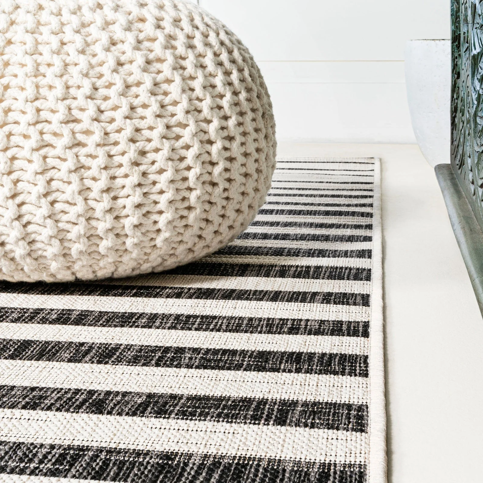 Sukie Modern Offset Stripe Indoor/Outdoor Runner Rug - Image 38