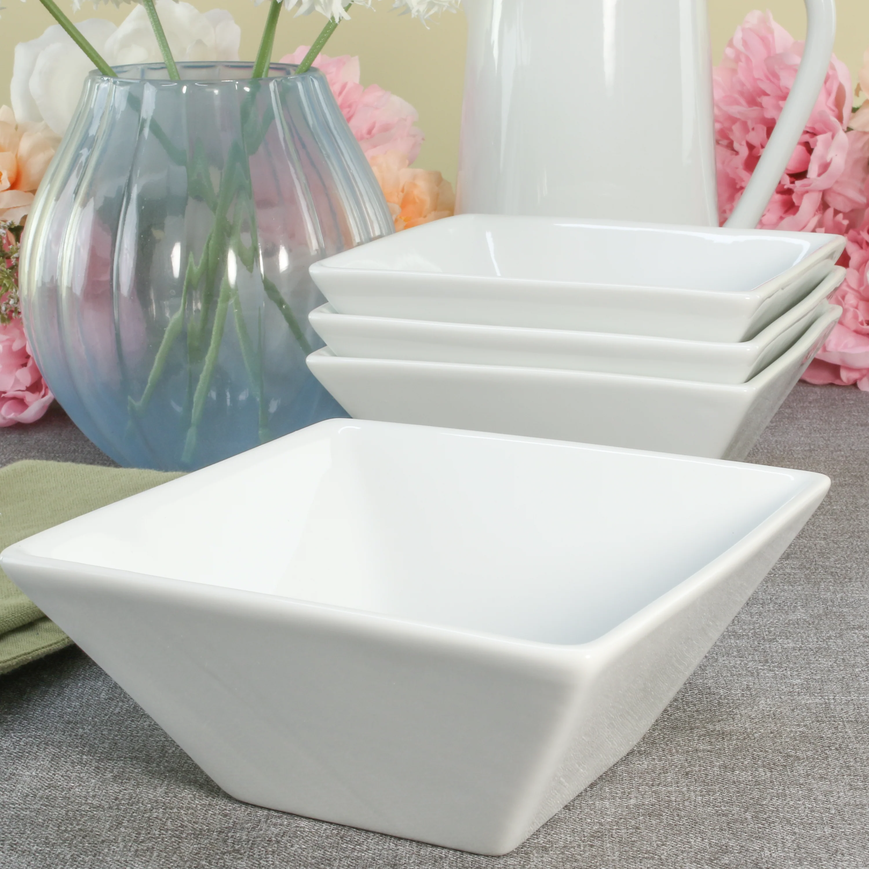 Square  Set of 4 Bowls - Image 5